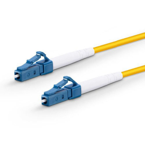 lc upc to lc upc simplex single mode pvc ofnr fiber optic patch cable cord