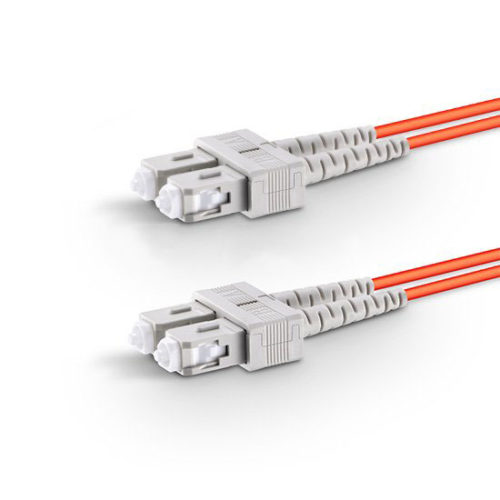 sc upc to sc upc duplex om2 om1 multimode fiber optic patch cable cord 1